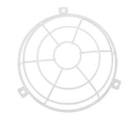 Cage de Protection pour Tête D'arrosage en Acier Inoxydable Blanc | Montage sans Outil, Structure Soudée à Clip, pour Têtes Semi-encastrées et Murales