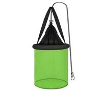 Cage De Rangement À Appâts De Filet De Pêche Pliable, Grande Capacité De Rangement Capturé en Direct, De Pêche Flottant, pour Père Fils Voisin Ami Famille Famille Gémier Fille Grand Père