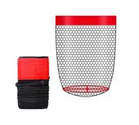 Cage de rangement pour filet de pêche - flottant pliable | Support de poisson en maille revêtue robuste pour kayak, piège de rangement portable pour lac, rivière, bateau, excellent cadeau pour