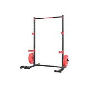 Cage de Squat Multifonctionnelle Largeur Réglable Capacité 445kg Avec Fixation
