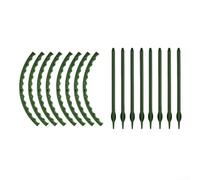 Cage de support empilable pour le jardinage, anneaux et tiges réglables pour éviter que les branches ne tombent sur les tomates, pivoines Monstera (F)