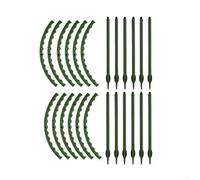 Cage de support empilable pour le jardinage, anneaux et tiges réglables pour éviter que les branches ne tombent sur les tomates Monstera Pivoines (H)
