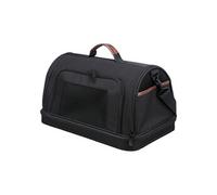 TRIXIE Sac Airline Gate - comme bagage à main en avion - pour chiens et chats jusqu'à 7 kg - ouverture latérale, frontale et supérieure - fond rembourré et étanche - 28 x 25 x 45 cm - 28906