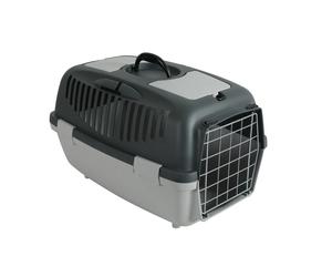 Cage de transport avec porte en métal pour chat Zolux Noir TU