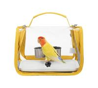 Cage de Transport aviaire,Sac de Voyage avec perchoir - Modèle extérieur pour calopsitte,Perroquet, Calopsitte, Cacatoès, Perruche, Conure, Voyage Extérieur, Camping, Road Trip,
