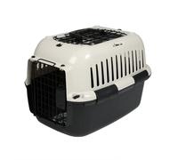 Cage de transport chien et chat Ebi Adventurer Blanc 57x38x38 cm