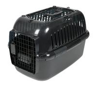Cage de transport chien et chat Ebi Adventurer Noir 49x32x32 cm