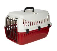 Kerbl Box de transport pour chien EXPEDITION Crème/Bordeaux 48x32x32 cm Petit chien Extérieur