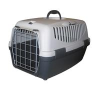 Cage de transport chien et chat Kerbl Gulliver Gris 48x32x31 cm