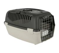 Kerbl Chien Box de Transport Gulliver 3 Top Free 61x40x38 cm Noir/Gris