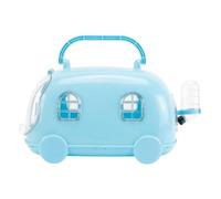 Cage de transport de pour hamster - Design portable et respirant | Sac de transport pour hamster, souris, écureuil, gerbille, chinchilla, maison, voyage, visite vétérinaire, parc