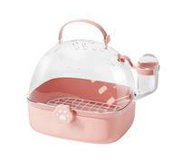 Cage de transport d'oiseaux, cage portable pour petit hamster avec bouteille d'eau, accessoire de transport pour hérisson, chinchillas, inséparables, calopsittes, perruches, aras, perruches