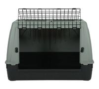 Cage de transport en plastique recyclé Travel 98 x 67 x 55 cm