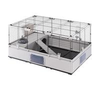 Cage De Transport - Ferplast - Modular 2 - Métal Et Plastique - Pour Lapins Et Cochons D'inde - Intérieur