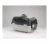 Cage de transport - Flamingo - Gulliver 2 - Normes IATA - Gris - Moyen