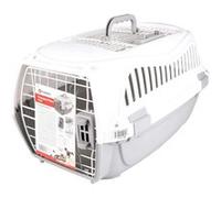 Cage de transport GLOBE. taille S. 37 x 57 X h 33 cm, couleur gris. pour chien. - Flamingo Pet Products - FL-517572 G