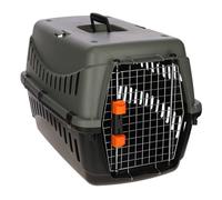 Box de transport - KERBL - Eco - Gris/vert - 58 × 38 × 38 cm