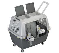 Cage de transport Kerbl Gulliver Touring IATA Gris 80x58x62 cm