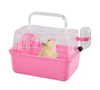 Cage De Transport Petits Animaux - Transporteur De Lapins, Cage Ventilée | Portable, Environnement De Vie Confortable Durable | Cage De Cochon D'Inde De Hamster Multifonctionnelle Petits Animaux