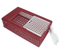 Cage De Transport Plastique Avec Porte Frontale Et Couli.