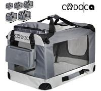 Cage de transport pliable pour chiens chats animaux CADOCA Taille : S à XXL