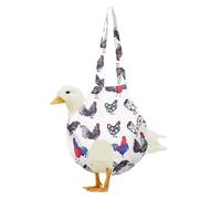 Cage de transport pour animaux de compagnie - Sac de transport portable confortable pour le transport des poulets, de la volaille et des poulets - Fournitures agricoles (A)