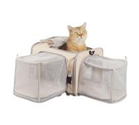Cage de transport pour chat - Approuvée par les compagnies aériennes | Sac de voyage pour chien pour visite vétérinaire promenade en plein air transport quotidien voiture aéroport shopping taxi