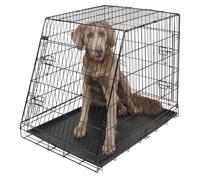 Cage de transport pour chien 2 portes Kerbl Noir 107x74x85 cm