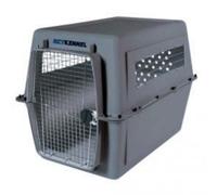 Cage de transport pour chien - CHADOG - Sky Kennel L0423 - Porte 3 points - Conforme IATA - Gris