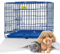 Cage de Transport pour Chien, de Petite à Grande Taille, Robuste et idéale pour l'éducation des Chiots. avec Plateau et poignée, Cette Cage Portable est Parfaite pour l'apprentissage de la p