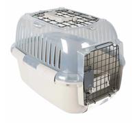 Cage de transport pour chien et chat Ebi Adventurer Blanc 49x32x32 cm