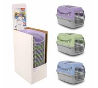 Cage de transport pour chien et chat en plastic Duvoplus Multicolore 48x32x31 cm