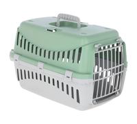 Kerbl Pet Caisse de Transport Expedion, possibilité de Transport pour Chats/Chiens/Petits Animaux, Plastique, Mint|Gris Clair, 45x30x30 cm