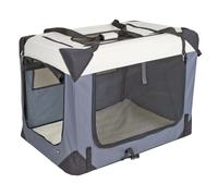 Cage de transport pour chien Kerbl Journey Gris 70x52x52 cm