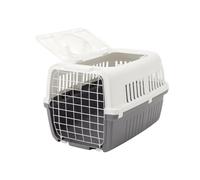 Cage de transport pour chien Nobby Pet Zephos 2 Open Gris 55,5x38x34 cm