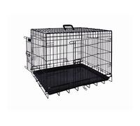 Cage de transport pour chien pliable Nobby Pet Noir 109x71x79 cm