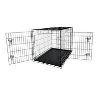 Cage de transport pour chien pliable Nobby Pet Noir 93x62x69 cm