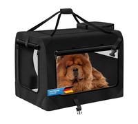Cage de Transport pour Chien Sac de Transport Pliable Sac pour Chien Transport d'animaux domestiques Respirant et imperméable pour Chiens et Chats (XL - 82x60x60 cm)