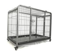 Cage de transport pour chien super robuste Duvoplus Gris 108x71x78 cm