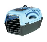 Trixie Box de transport Capri 3 – S (40 × 38 × 61 cm) Gris foncé/Bleu