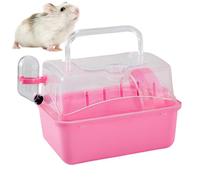 Cage de Transport pour Hamster, Cage pour Hamster S, Cage à cochons 'Inde | Cage pour Petits Animaux, Transporteur de Voyage pour Lapins, Transporteur de Voyage Portable G pour ha