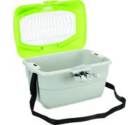 Cage de transport pour lapin nain, en plastique Trixie Midi-Capri Gris TU