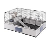 Cage de transport pour lapins et cochon d'Inde Ferplast Modular 2 Blanc 109x72x56 cm