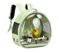 Cage de transport pour oiseaux avec mangeoire et sac de transport | Sac à dos de transport pour oiseaux sauvages pour perroquet de petite et moyenne taille, conure sauvage, pinson, vacances