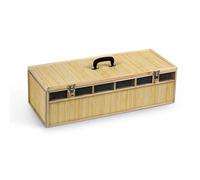 Cage de transport pour oiseaux en bambou Natural Beige 30x51x41,5 cm