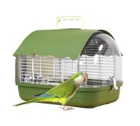 Cage de Transport pour Oiseaux - Transporteur Transparent pour Oiseaux avec Poignée et Protection UV - Cage Pour Calopsitte A Vision Integrale,Pour Perruches Conures et Canaris Amoureuses et Pinson Sa