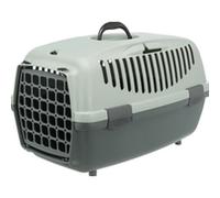 TRIXIE Box de transport Capri 1 - XS - 32 x 31 x 48 cm - Anthraciten gris et vert - Pour chien