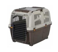 Cage de transport - Vadigran - Skudo - Taille M - Pour chien - Avion - Couleur gris