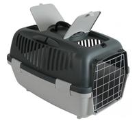 Cage de transport - Zolux - Gulliver 2 - 36 x 55 x 35 cm - Pour chien et chat - Gris