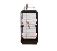 Cage de vol Cage à Oiseaux de Villa Luxe for perroquets, Nouveau Type Complet nichoir et nid